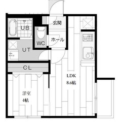 Kafuu　ResidenceN35の物件間取画像